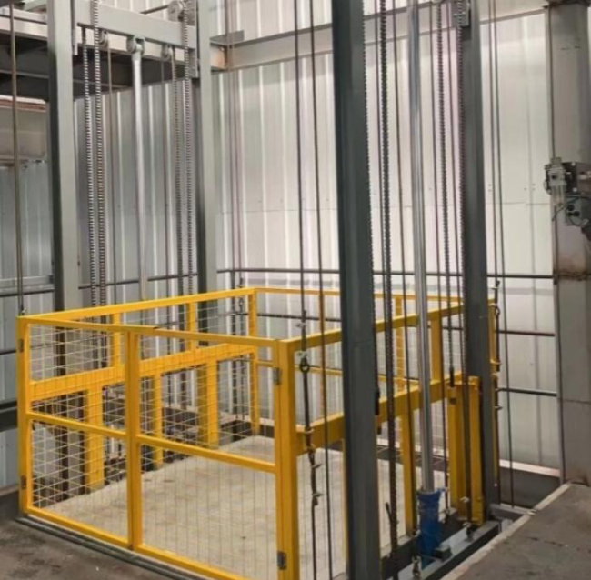 江华导轨式升降机一般加工周期